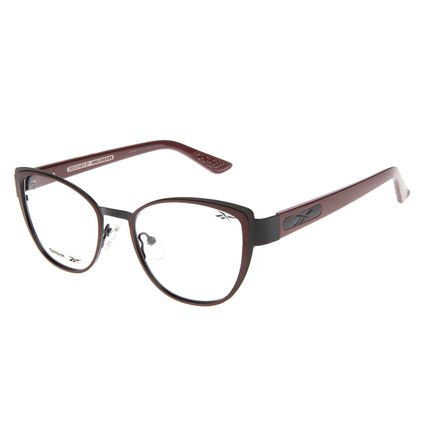 LV.MT.0879-0101  Armacao Para Oculos de Grau Feminino Reebok Cat Preto